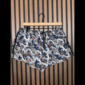 Culprit Shorts XXL Mens Blue Ocean Surf Side Zip Swim 2XL